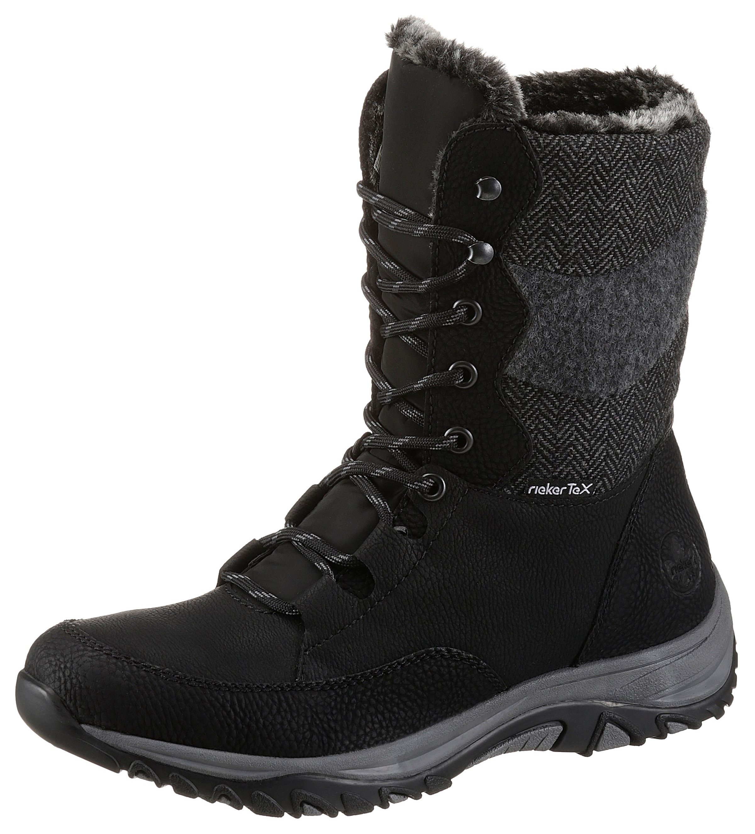 Rieker Winterboots  mit kuscheligem Warmfutter