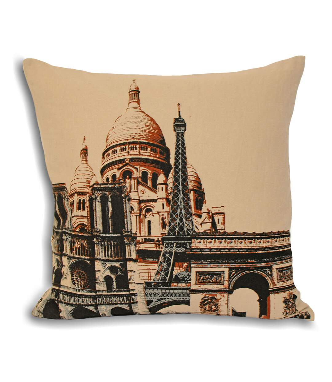 Riva Home City Paris - Housse de coussin (Crème) (45x45cm) - UTRV705