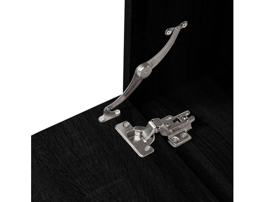 VIDAXL - Ensemble de meubles salle de bain 6 pcs noir bois d'ingénier...