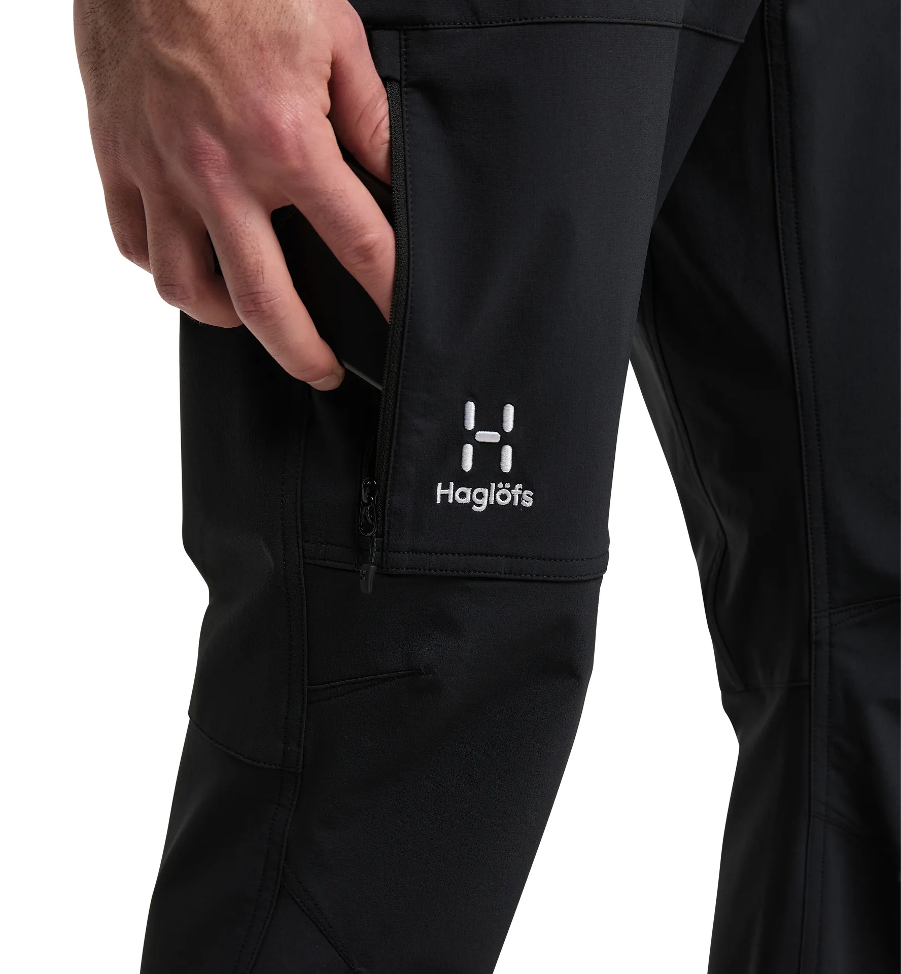 Morän Softshell Standard Pant Herre True Black