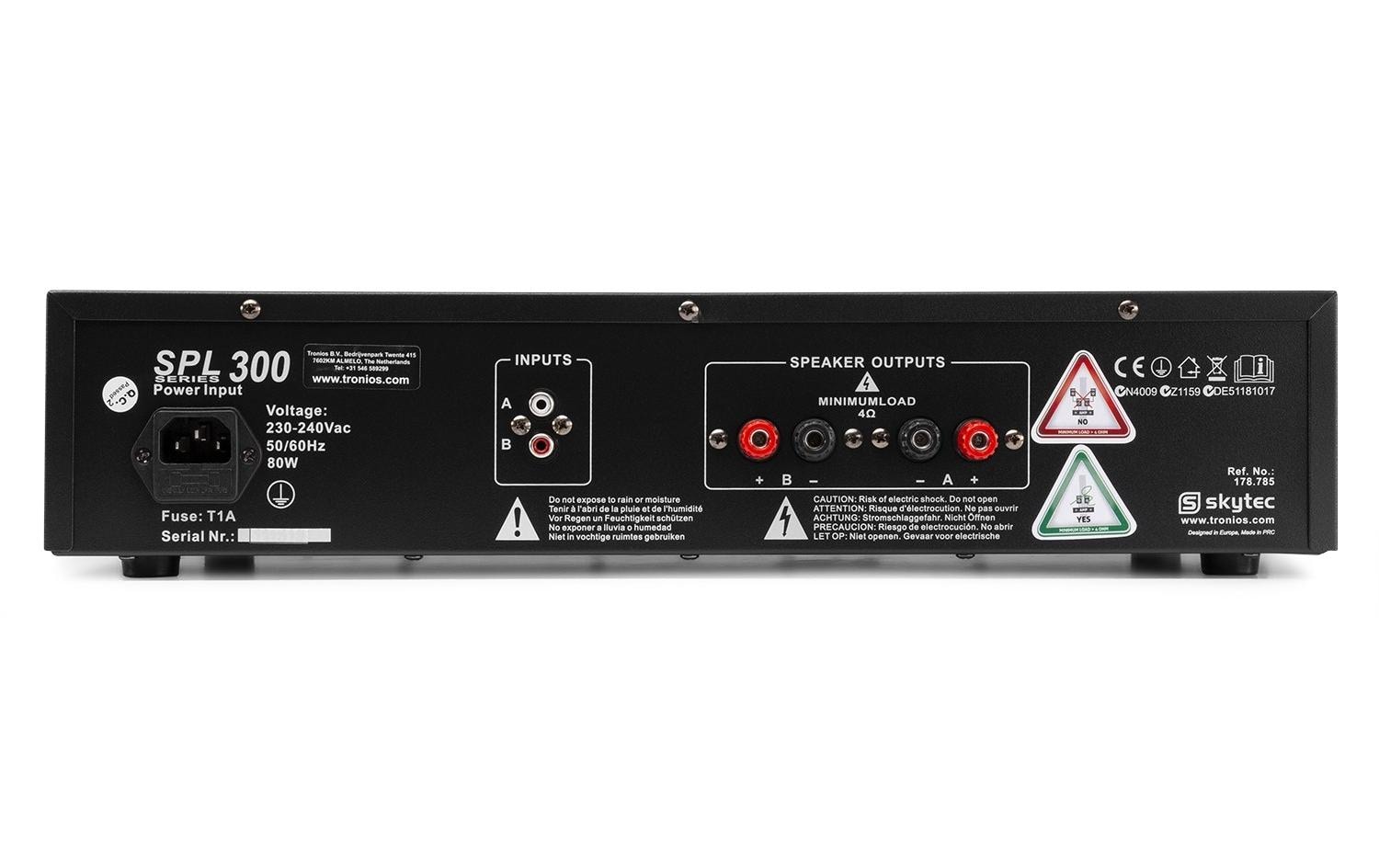 Endstufe SPL 300Endstufe mit 2x 150 Watt