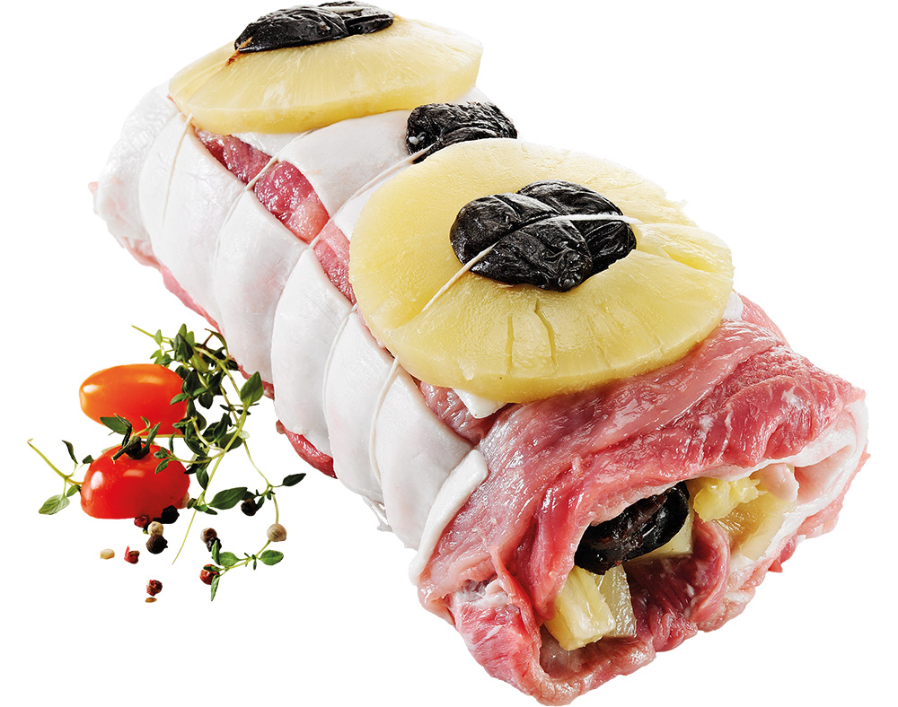 ROTI PORCO COM ANANÁS E AMEIXA (LP) KG