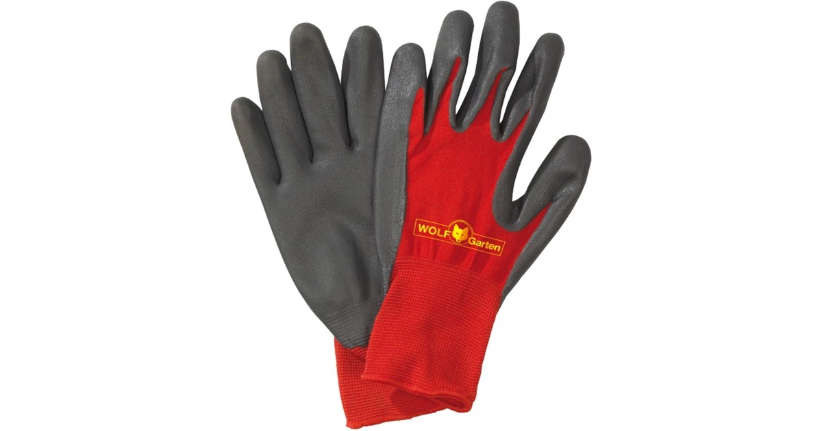 WOLF-GartenBodemhandschoen GH-BO 10  (Rood/geel, Maat 10)