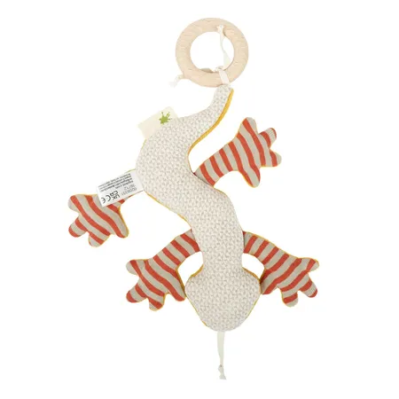 Sigikid Baby Greifling Eidechse gelb, Green Bio Kollektion