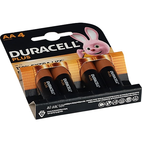 Duracell Plus Boost AA 4 batterier 4-pak