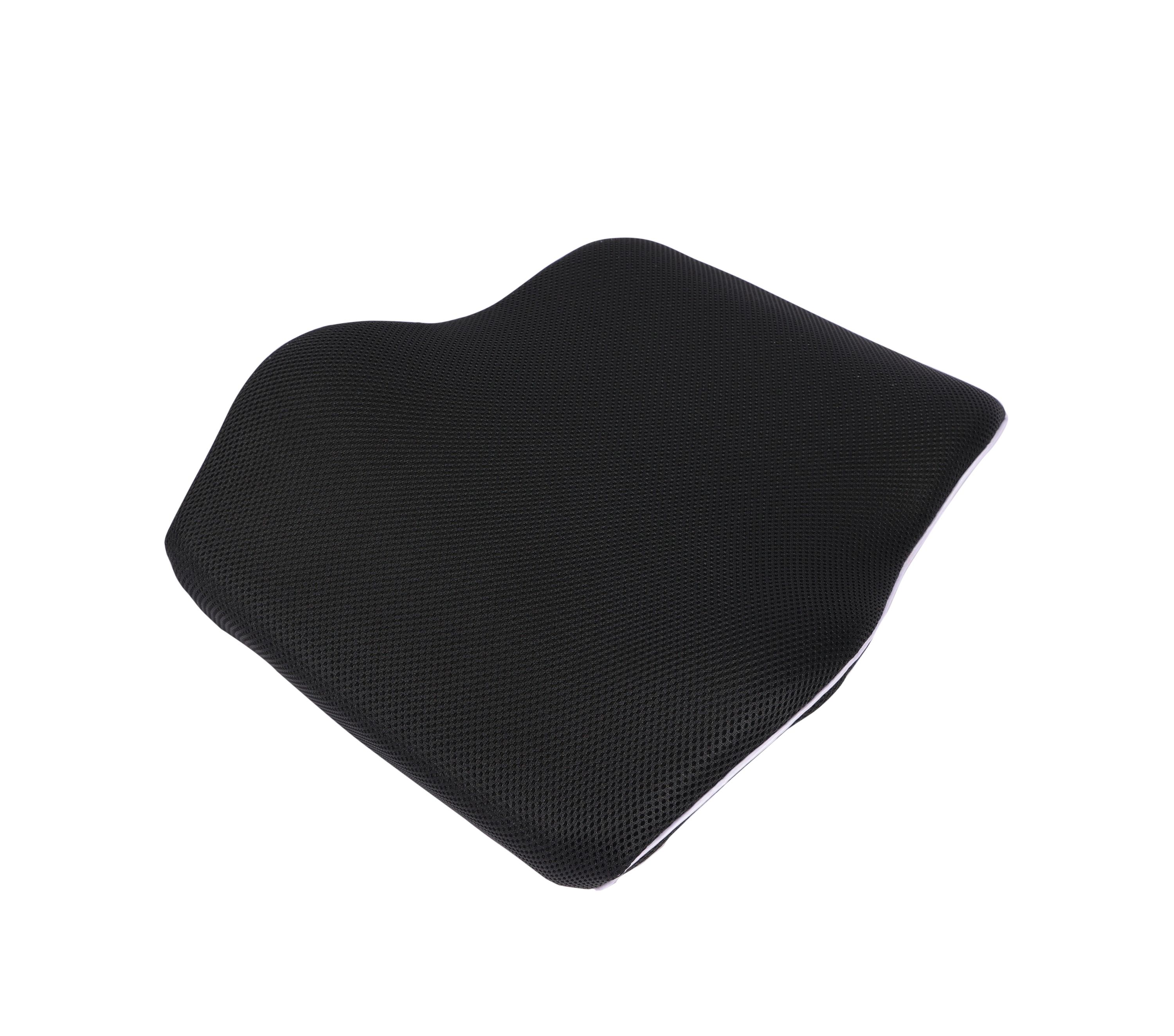 Orthopädisches Rückenkissen Mesh 45 x 39 cm schwarz