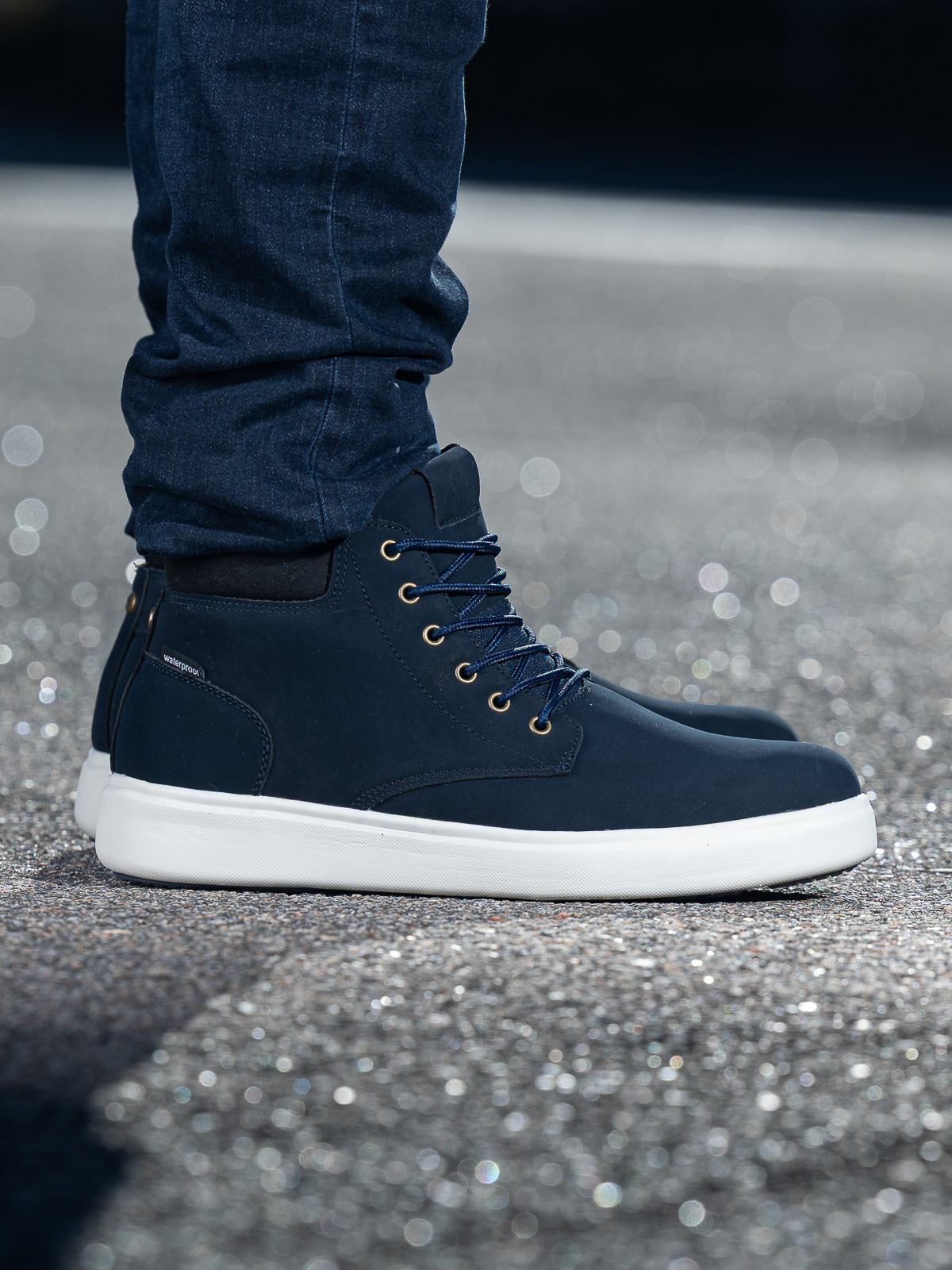 Jean Paul - Abondance Chukka WP Navy - Trapes Sko
