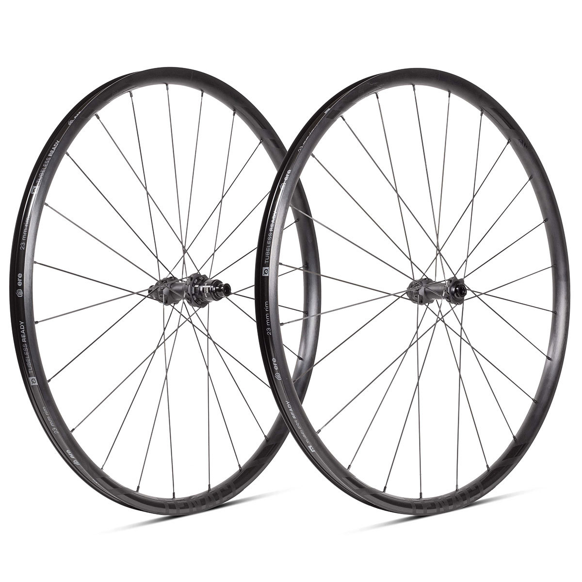 Ere Research Tenaci GX 23 Disc Gravel Wielset Zwart/Zwart