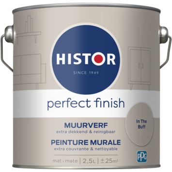 Histor Perfect Finish muurverf mat In the Buff 2,5 liter