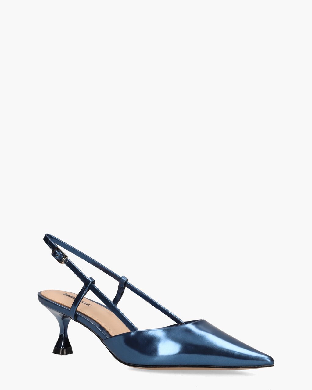 Lola Cruz Carmen Blauw Dames Slingbackpumps