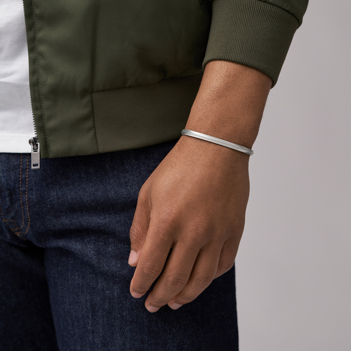 Bracelet  FOSSIL acier inoxydable