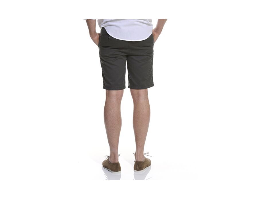 Bermuda chino homme Réglisse - LARRY