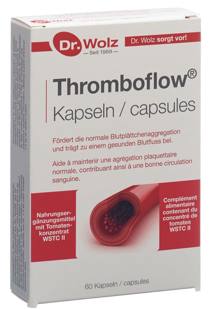 THROMBOFLOW Dr. Wolz<br>60 Stück, Kapsel