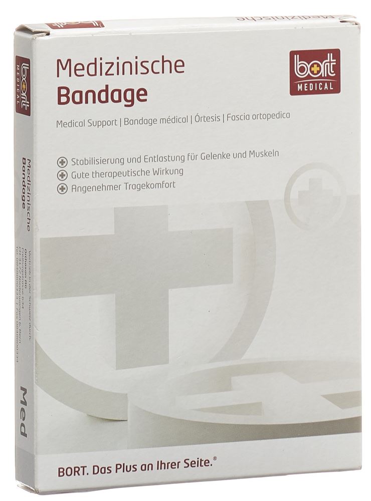 BORT Kniebandage S -32cm beige 1 Stk