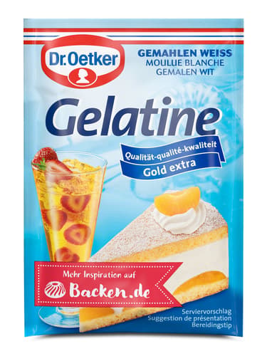Dr. Oetker Gelatine gemahlen weiß 3 Stück