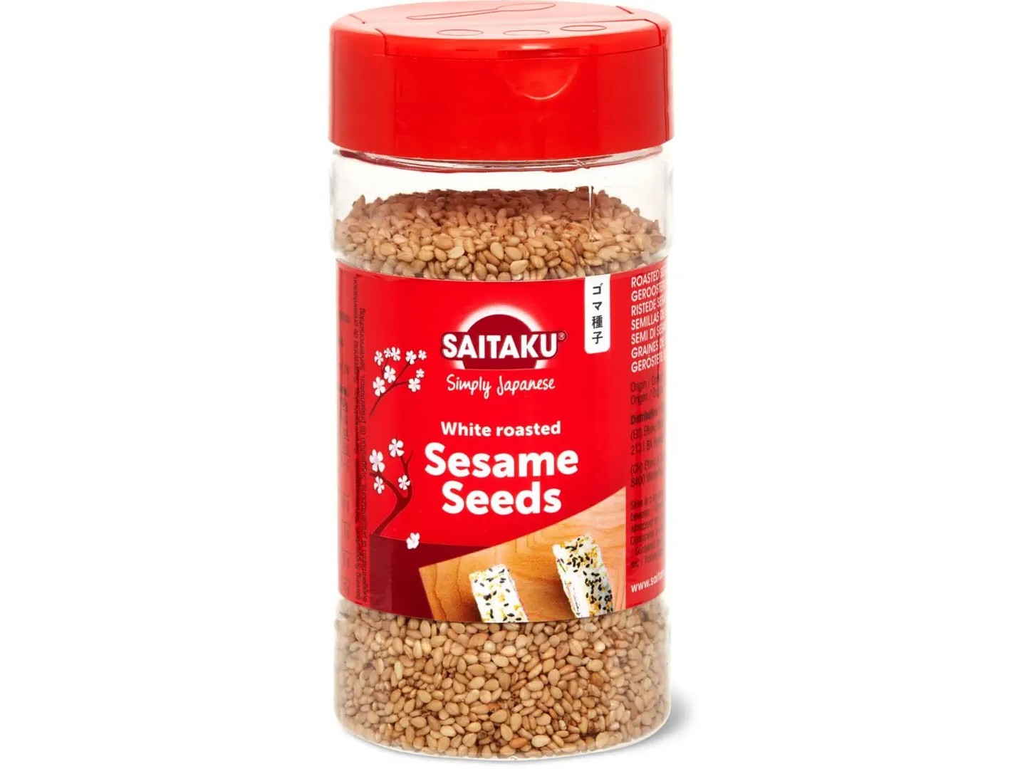 SEMENTES SAITAKU SÉSAMO BRANCAS 95 GR