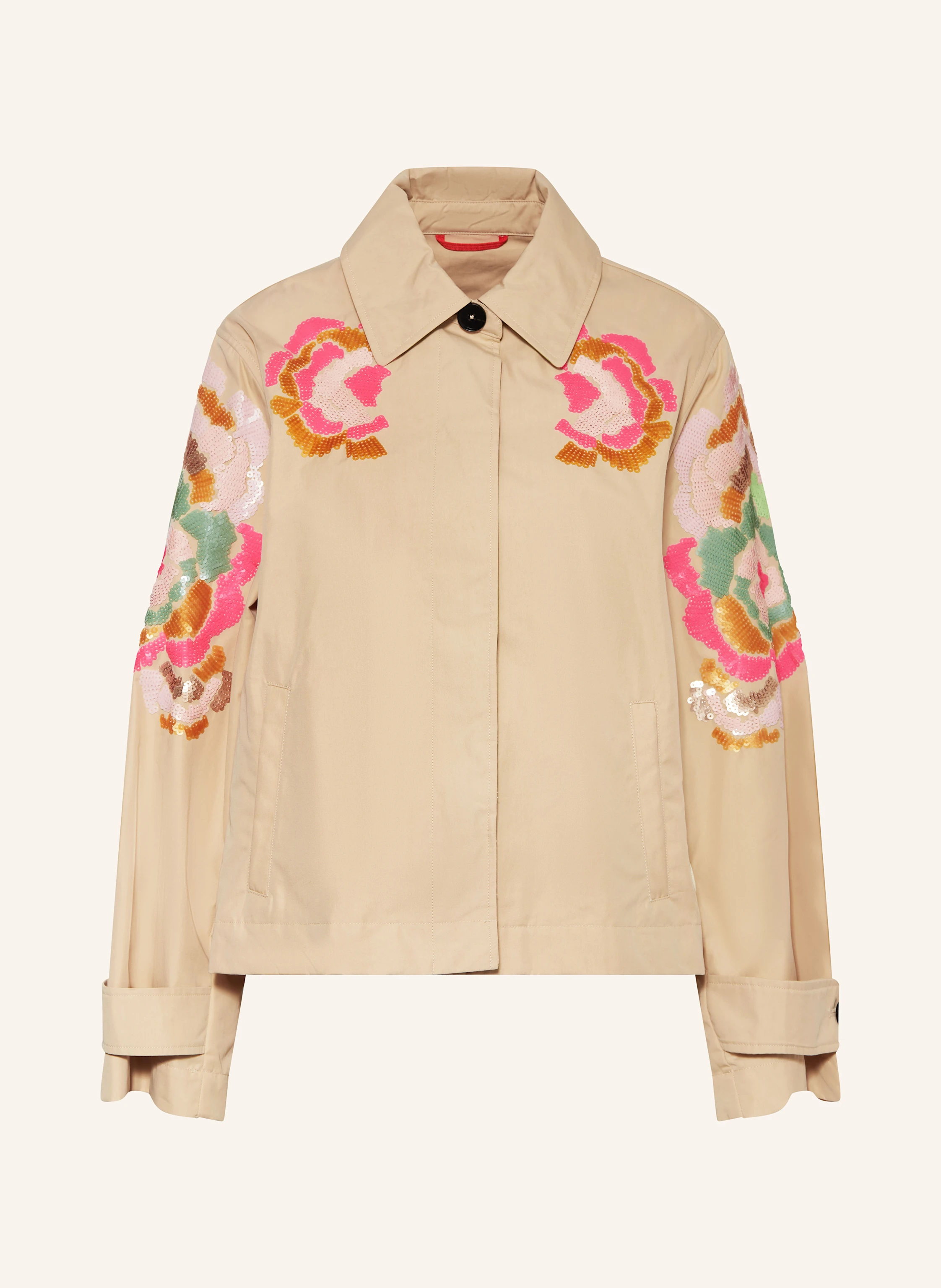 No.1 Como Fieldjacket BLUE mit Pailletten