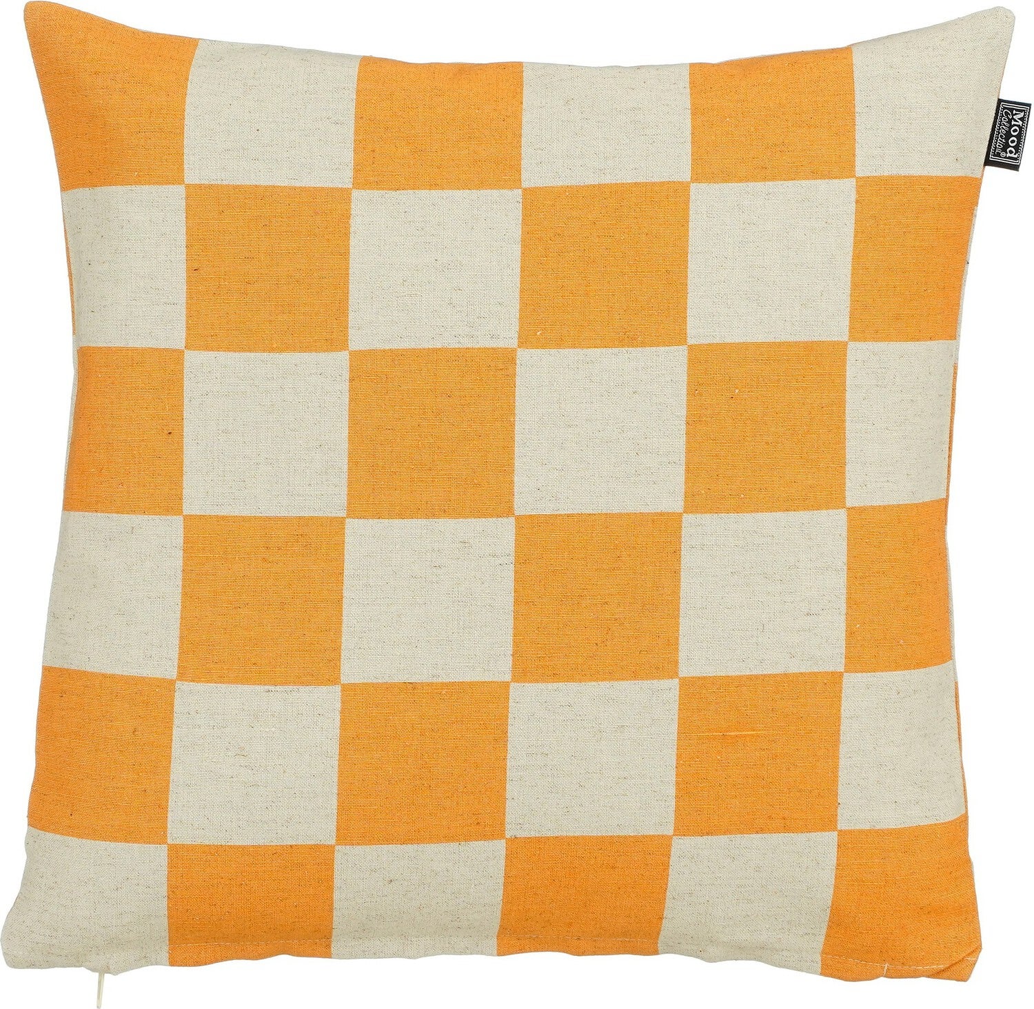 In The Mood sierkussen Pantini oranje / wit 45 x 45 cm