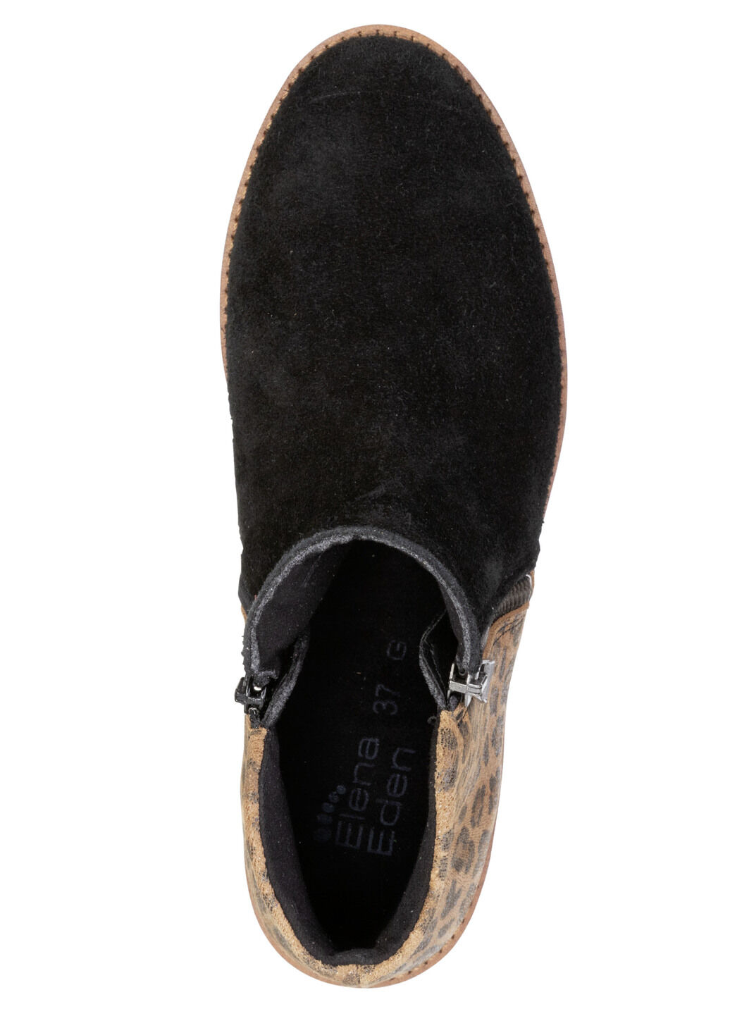 ELENA EDEN, trendige Damen-Stiefeletten, Weite G, mit herausnehmbarem Fussbett