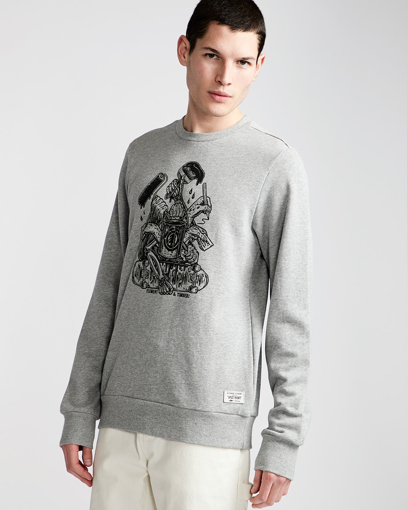 Element By Hand Crew Grey Heather