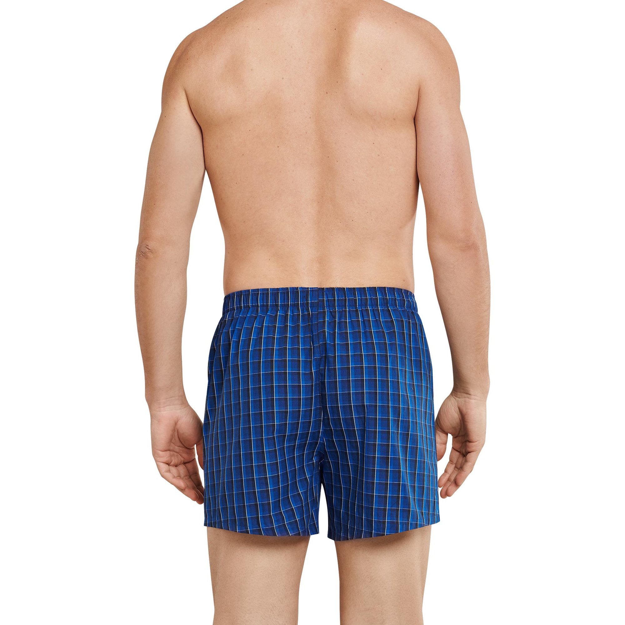 Herren Web-Boxershorts Mehrfarbig
