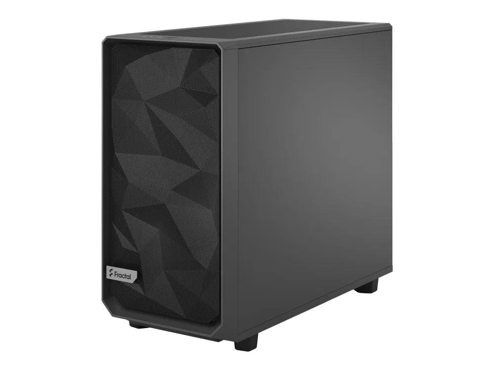 Fractal Design Meshify 2 - Tower - udvidet ATX - ingen strømforsyning (ATX) - sort - USB/Lyd