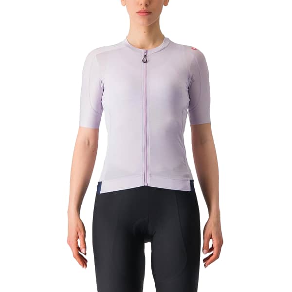 Maillot vélo CASTELLI ESPRESSO W JERSEY PURPLE MIST/DARK NIGHT SHADE