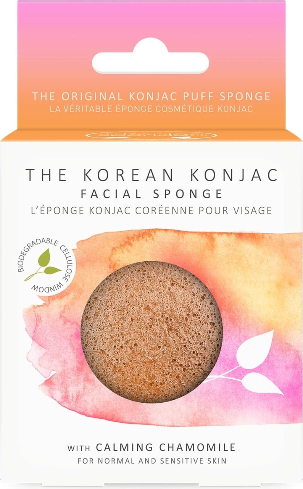 The Konjac Sponge Company  Konjac Facial Puff Sponge with Chamomile