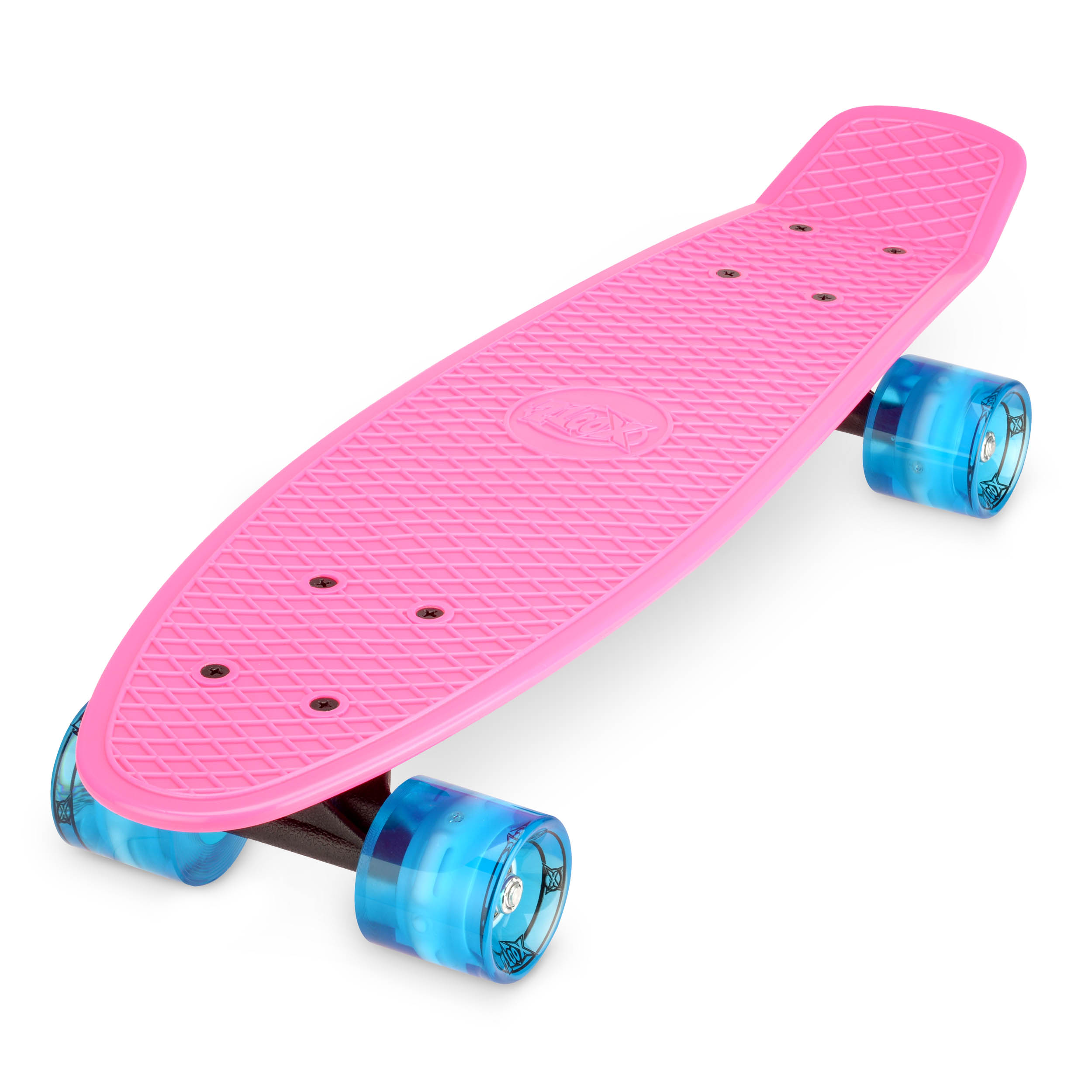 XOOTZ PP 56 cm LED skateboard - Pink