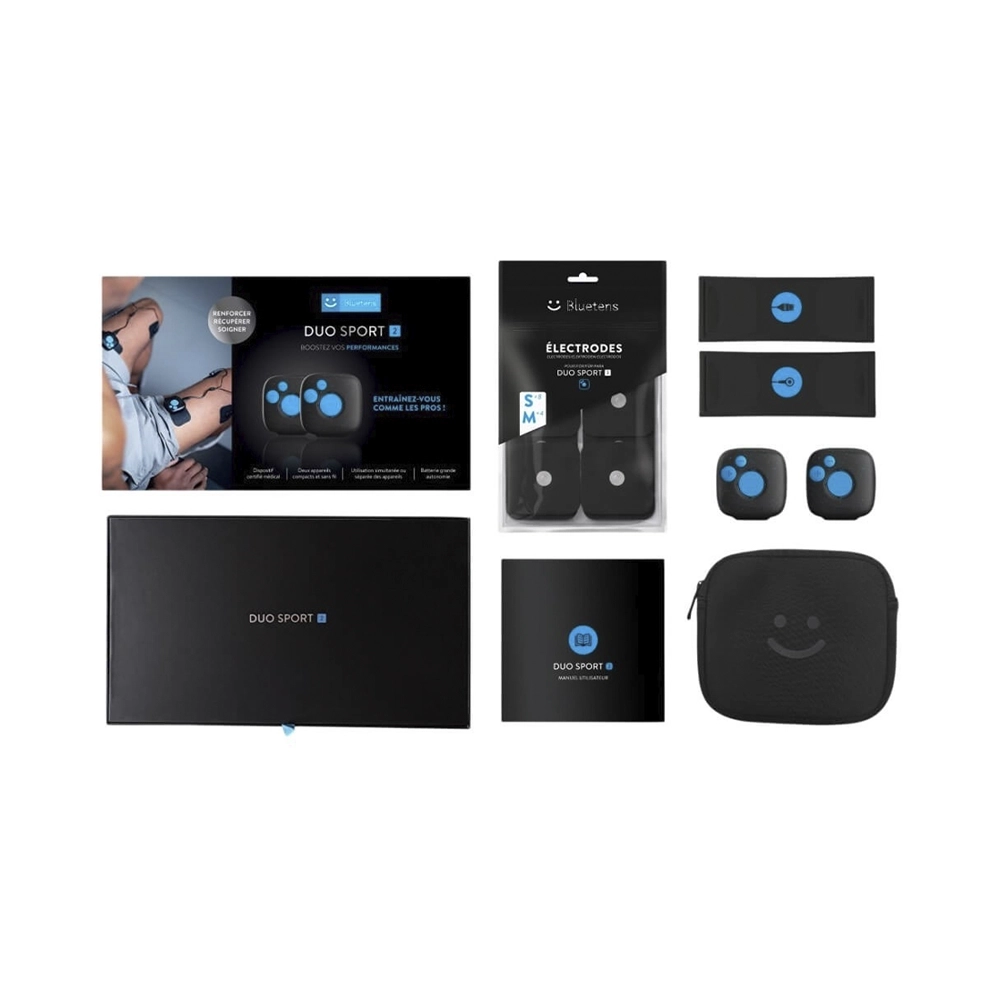 Bluetens Duo Sport V2 Elektrostimulationsgerät schwarz