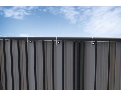 SOLUNA Balkonbekleding H:75 cm Design 6287 (per meter verkocht)