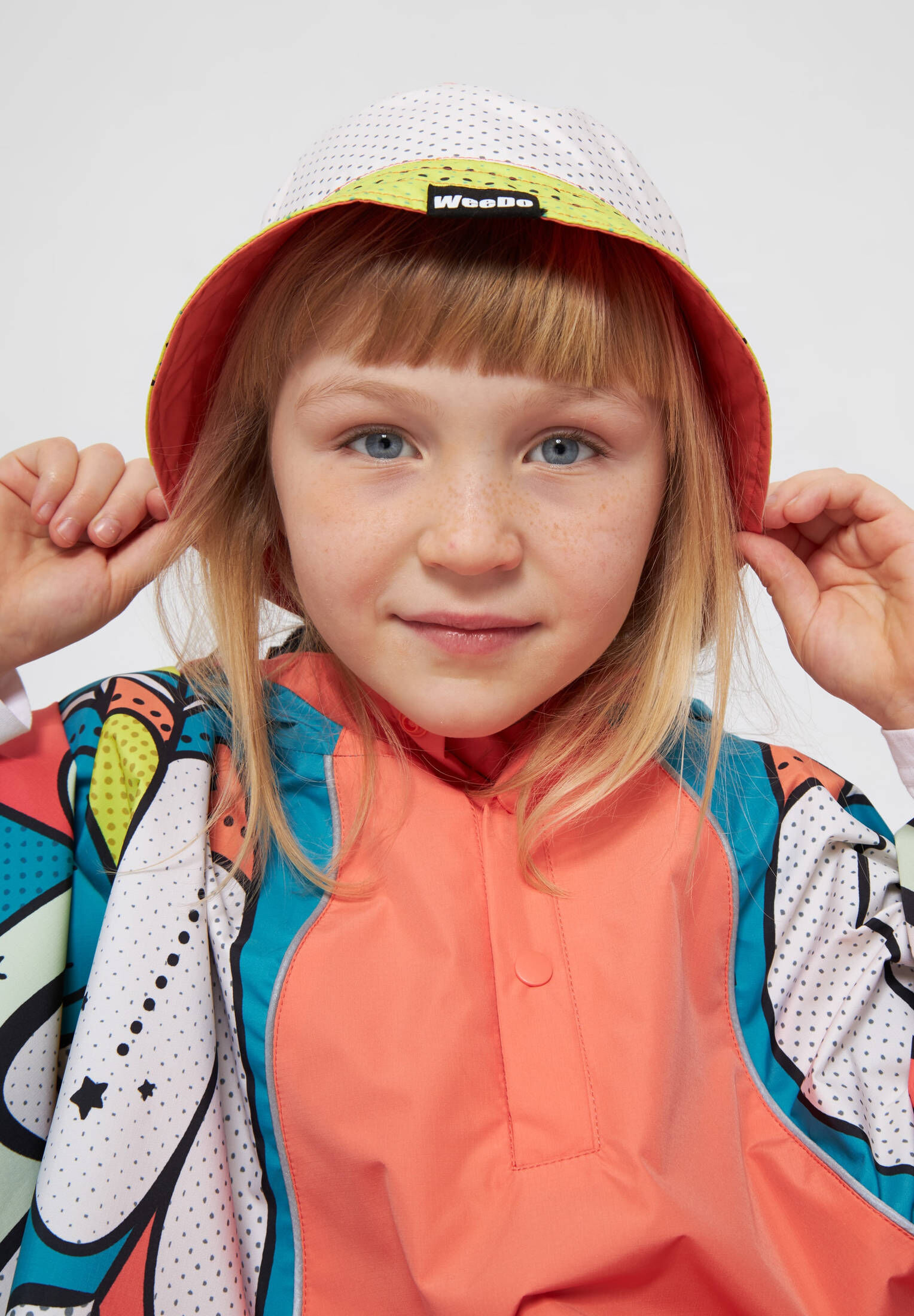 WeeDo| Kinder Fischerhut und Regenhut HOLLY