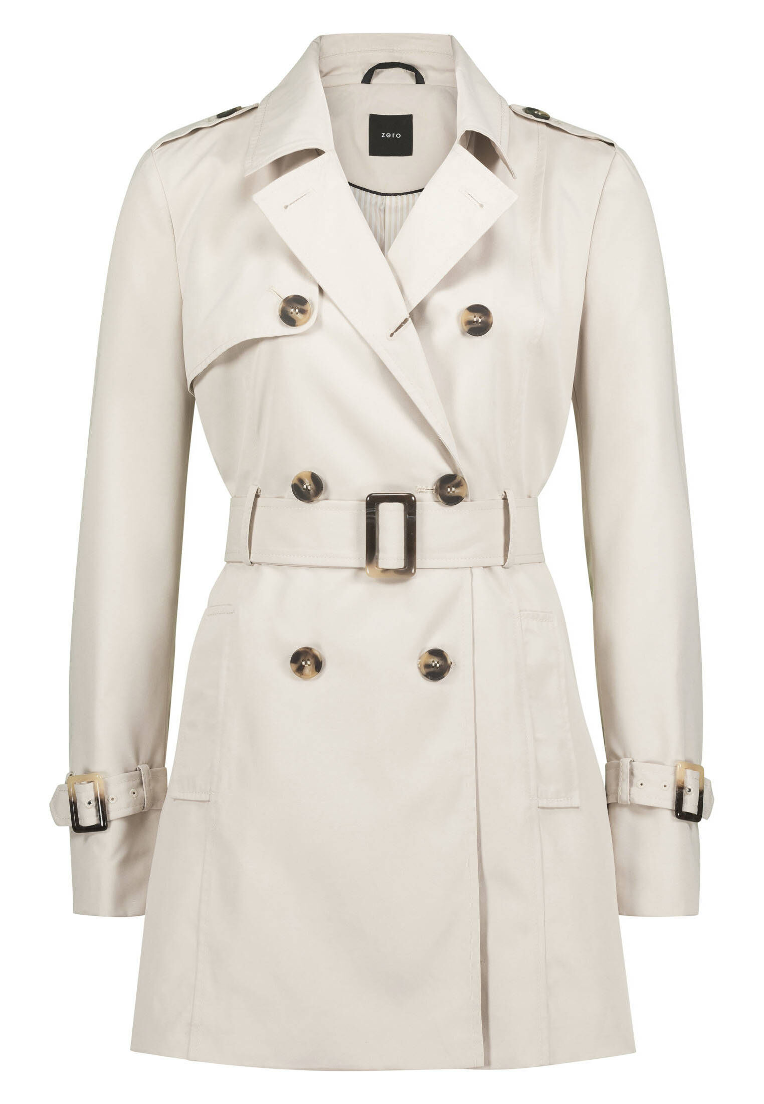zero| Damen Trenchcoat zweireihig