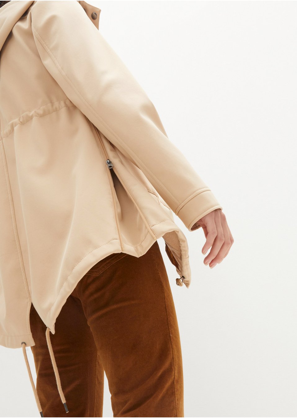 Parka de grossesse/portage softshell
