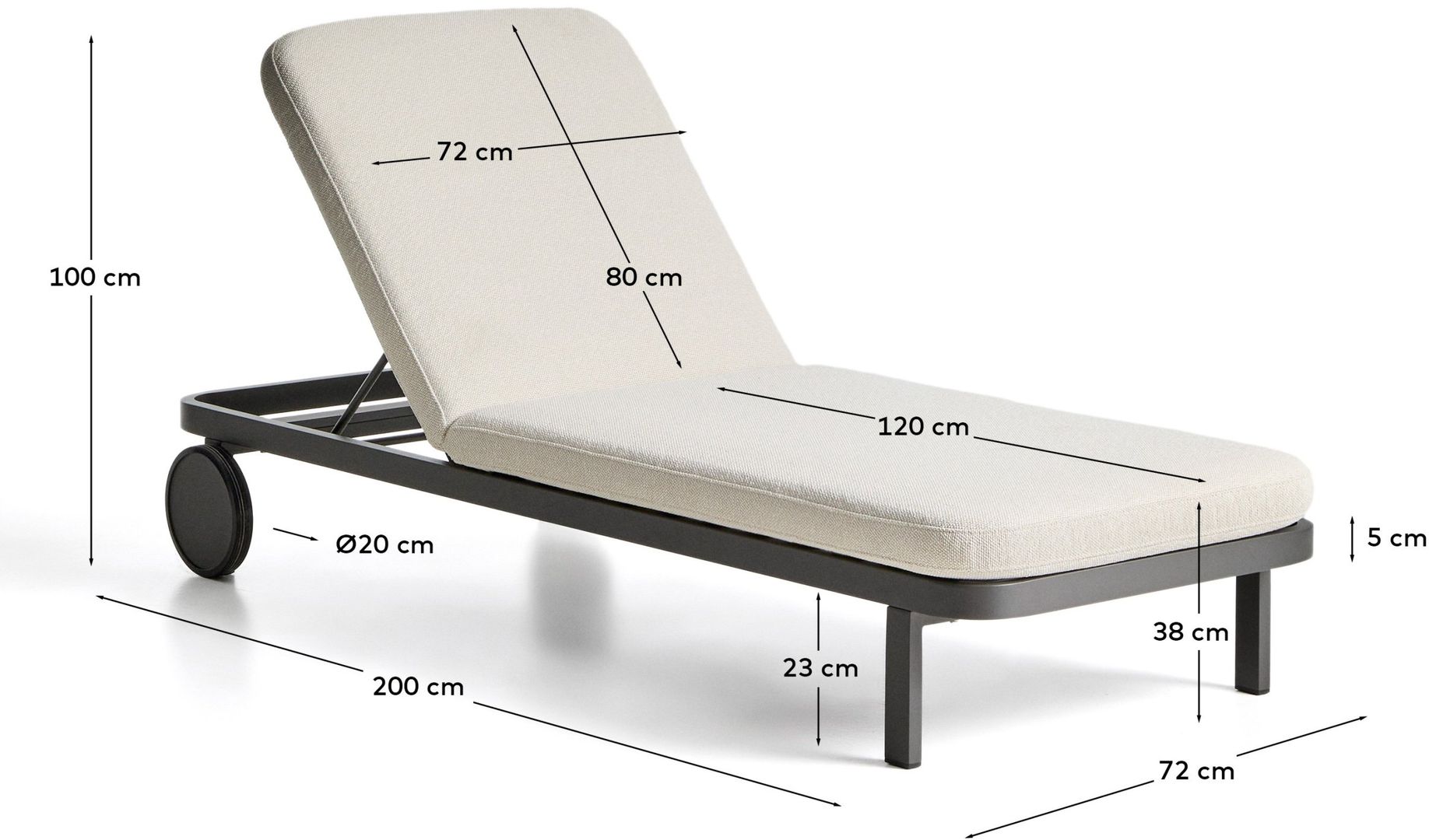 Kave Home   Kionia Ligstoel