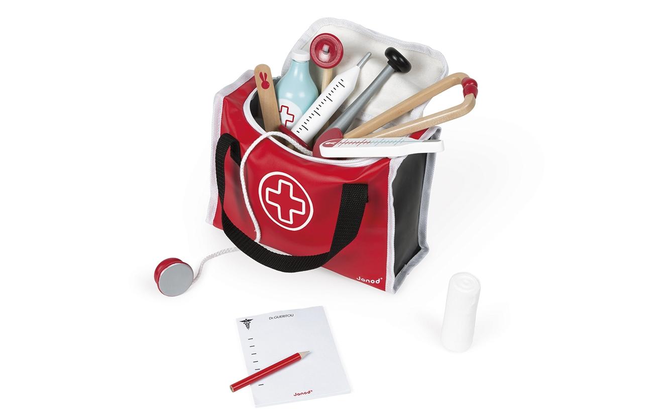 Arzt Doktortasche 10-teiligFür Kinder, die sich gerne um andere kümmern
