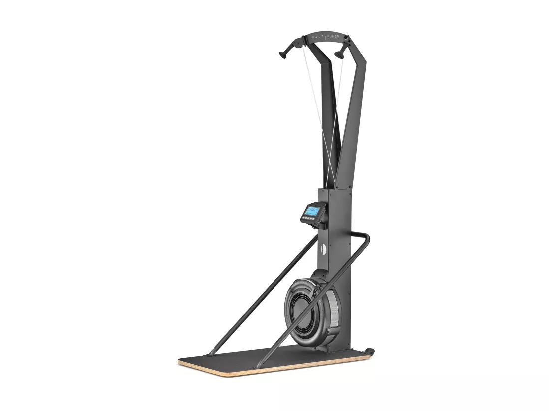 Machine de ski à air avec support au sol - Half Human - Maison/Appartement - Écran LCD 8 programmes