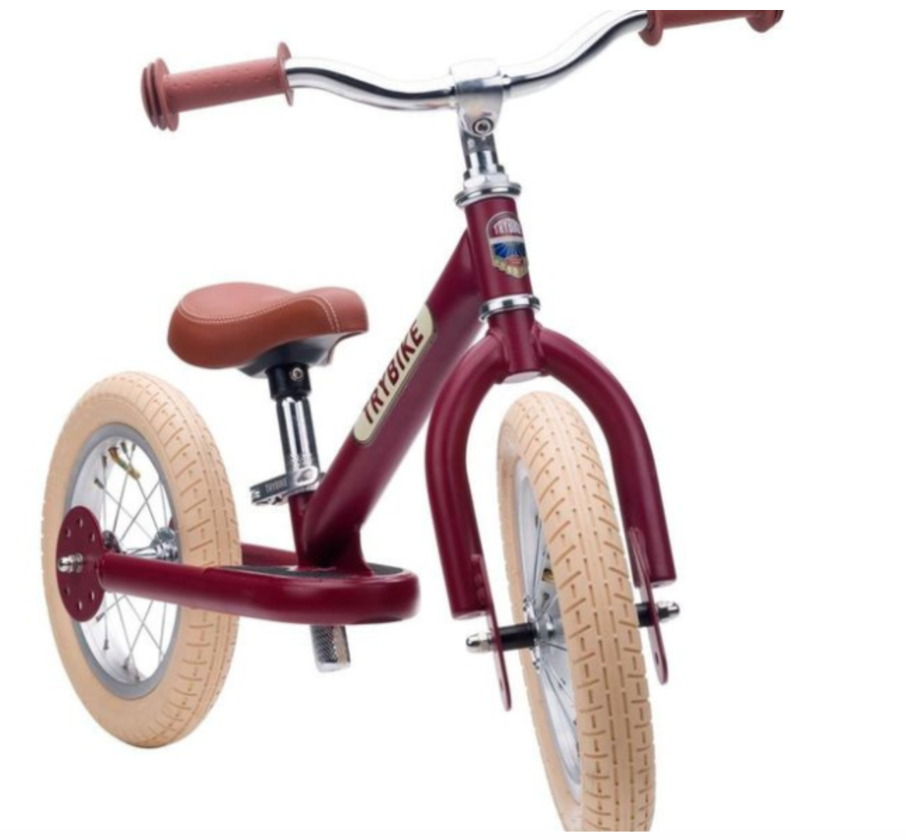 Trybike Trybike Steel Tweewieler - Vintage Red