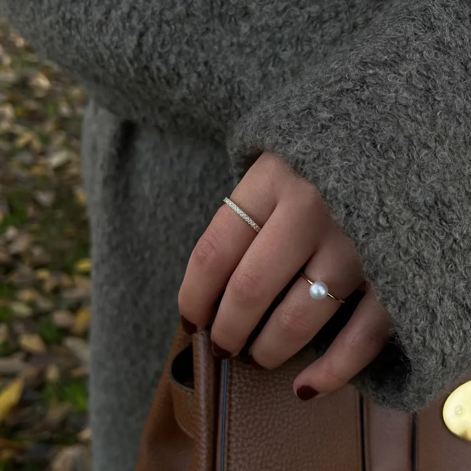 Mads Z Sparkle Ring 8 kt. Guld 3347165