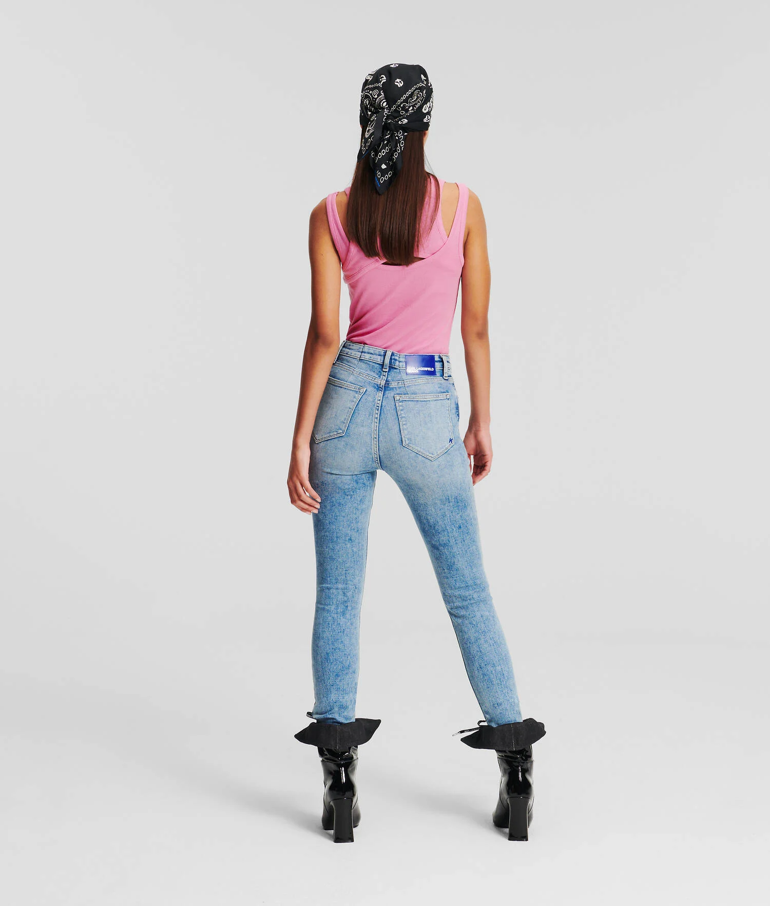 JEAN SKINNY TAILLE HAUTE KLJ