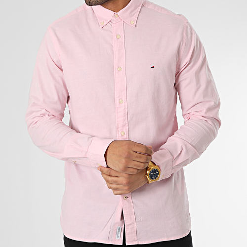 Chemise Manches Longues 9968 Rose