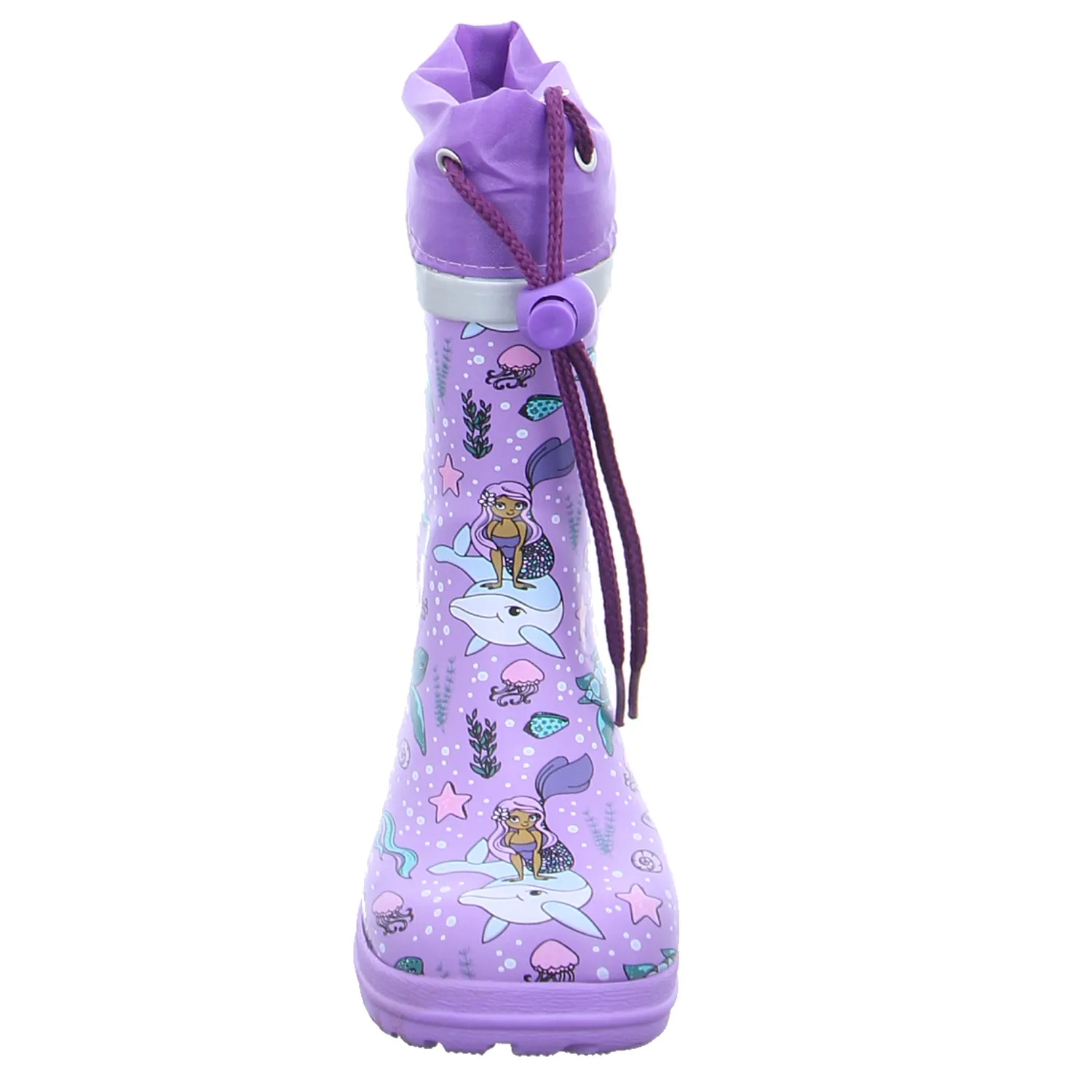 BECK Kinder-Gummistiefel Violette Synthetik