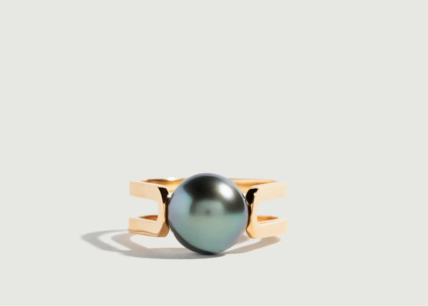 Solitaire Étreintes Perle Bleue JEM
