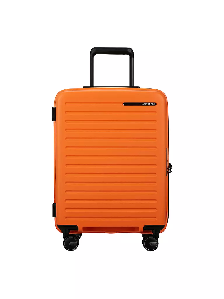 SAMSONITE Trolley  RESTACKD SPINNER 55cm erweiterbar papaya orange