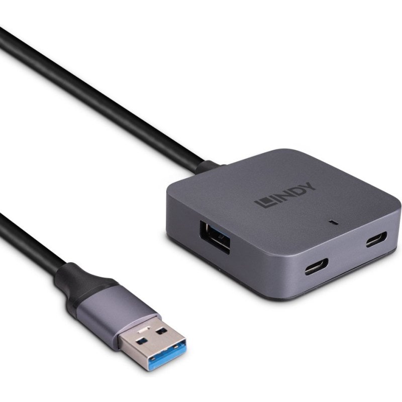 Lindy Hub USB 3.0 5m, 4 ports