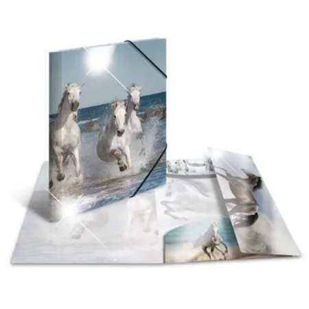 HERMA Sammelmappe Glossy Tiere A3 PP Pferde
