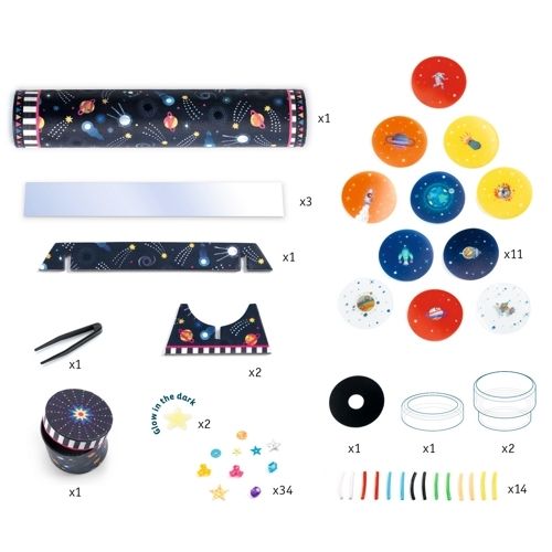 Djeco knutselset diy caleidoscoop heelal