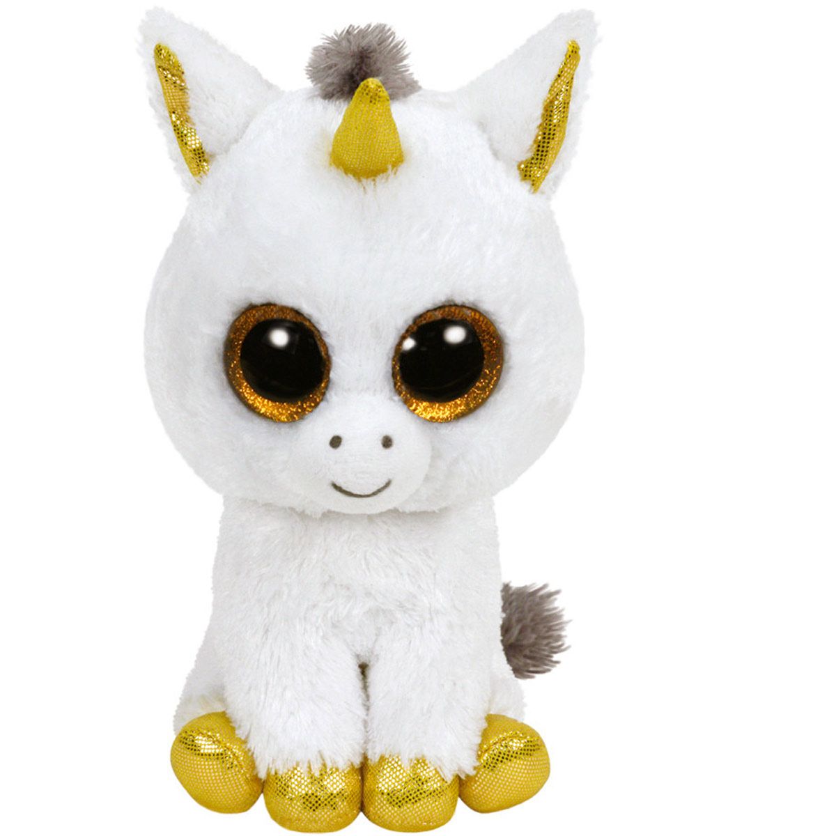 Peluche 40 cm Pegasus la Licorne Beanie Boo's