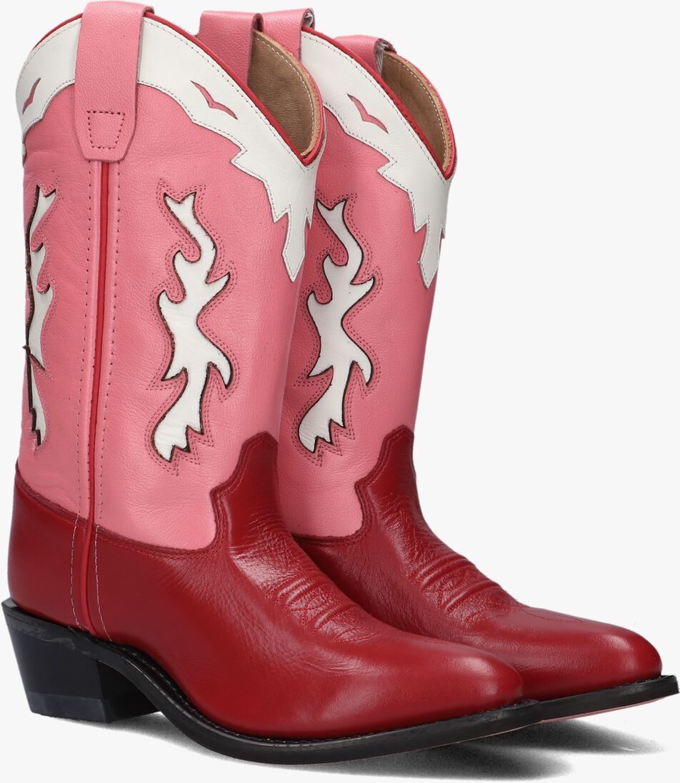 BOOTSTOCK rode bootstock cowboylaarzen velvet cake