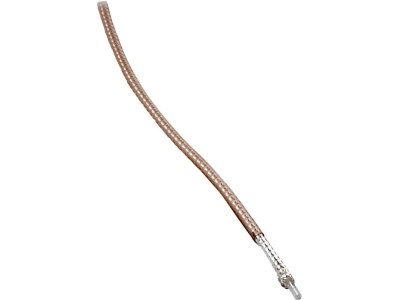 BKL Electronic 1511006/50 Koaksialkabel Udvendig diameter: 1.80 mm RG178 B/U 50 Ω Transparent 50 m